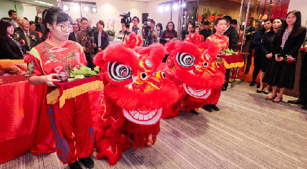 Grand Renaming and Opening Ceremony of  Well Link Bank on November 7, 2017